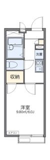 レオパレスカーサアゼリアの間取り画像