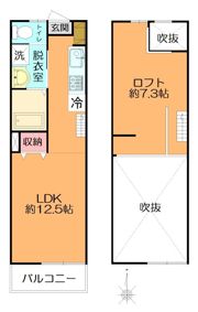 リキューザ下井草の間取り画像