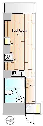アーク石田ビルの間取り画像