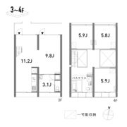Vagueの間取り画像