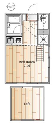 アワーズMの間取り画像