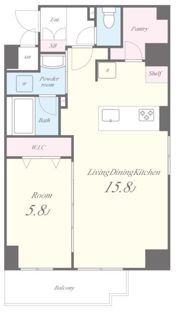 グランデュール秋葉原の間取り画像