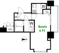 フェニックス方南町参番館の間取り画像