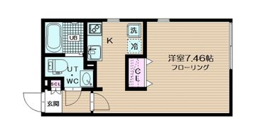 ブランシェ荏原中延の間取り画像