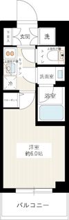 ライジングプレイス綾瀬の間取り画像