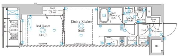ラフィスタ志村坂上IIの間取り画像