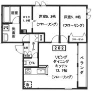 仮）へーベルメゾン中央5丁目北棟の間取り画像