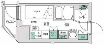 キャンパスヴィレッジ溝の口の間取り画像