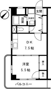 アーバンクレールソシアの間取り画像