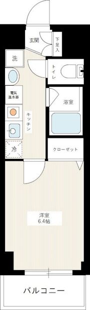 スパシエフィールドS新都心の間取り画像