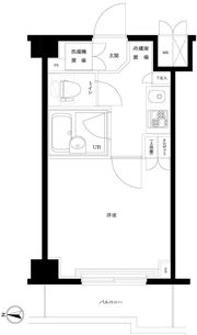 ルーブル武蔵新城の間取り画像