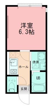 Noir Residence Kikunaの間取り画像