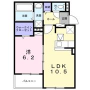 フォレストヴィラIIIの間取り画像