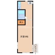 けんもくハイツの間取り画像
