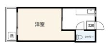 上原コーポラスの間取り画像