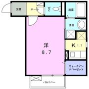 ユーオーディアの間取り画像