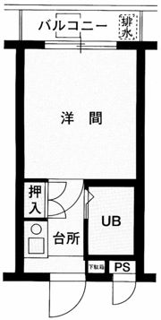 メインステージ幡ヶ谷駅前の間取り画像