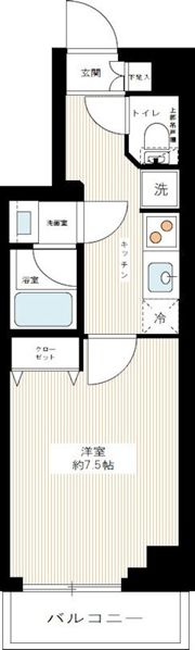 HY’s大鳥居の間取り画像