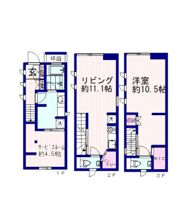 和田1丁目戸建の間取り画像