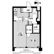 ライオンズマンション三宿の間取り画像