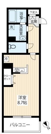 ARCOBALENO MUSASHIKOSUGIIIの間取り画像