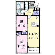 セレーシア北小岩の間取り画像
