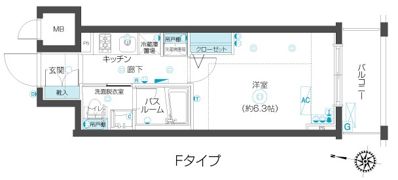 ZOOM椎名町駅前の間取り画像