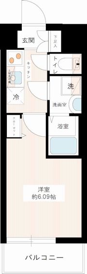 MAXIV八王子DUEの間取り画像