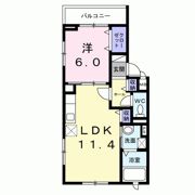 キルシェ千早の間取り画像