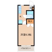 カーサ四谷の間取り画像