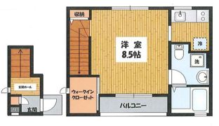 蓼科荘の間取り画像