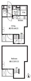 プライマル東新宿の間取り画像
