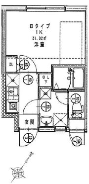 コンフォシード東坂下の間取り画像