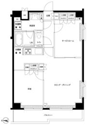 ルーブル下赤塚の間取り画像