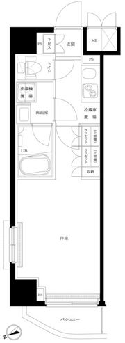 ルーブル板橋東新町弐番館の間取り画像