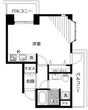 サニープレイスの間取り画像