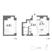 APARTMENT O2 eastの間取り画像