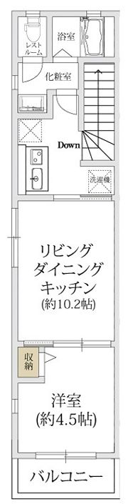 アステージ経堂の間取り画像