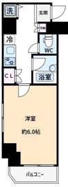 スカイコート神楽坂壱番館の間取り画像