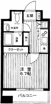 スパシエ田端の間取り画像