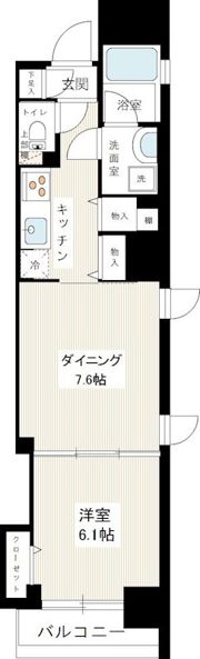 MAXIV scene 北千住の間取り画像