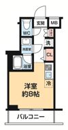 ARCOBALENO KAWASAKI WESTの間取り画像