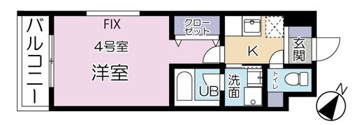 ラティーダ下並木IIの間取り画像