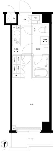 ルーブル武蔵小杉伍番館の間取り画像