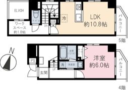 Casa Flag Shibuyaの間取り画像