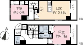 Casa Flag Shibuyaの間取り画像
