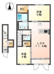 セレーナクオーレの間取り画像