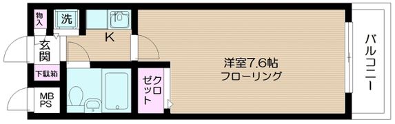 日神パレステージ三軒茶屋の間取り画像