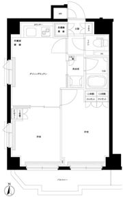 ルーブル両国弐番館の間取り画像