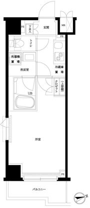 ルーブル川崎矢向の間取り画像